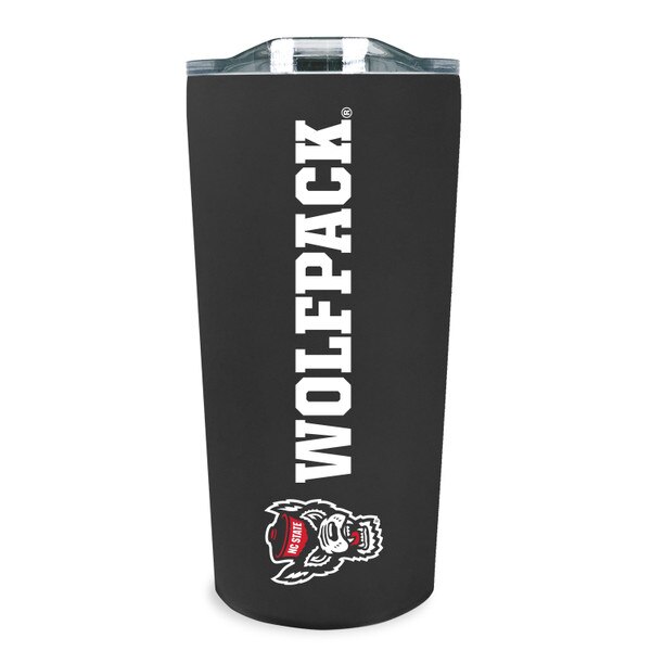 18oz. Stainless Tumbler Black Verti